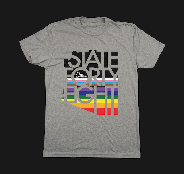 OneCommunityAZ's tweet photo. Celebrate your PRIDE for @statefortyeight with our cool 😎 tees, perfect for the summer weather! Wear them with #PRIDE all year long. Free shipping the month of June! 🏳️🌈
https://t.co/b6fewUOR8M
#LGBTQPride #LoveAZ #OpenAZ https://t.co/4Yje15BgOW