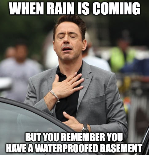 rapidfoundatio1's tweet photo. Don’t let rain stress you out! At Rapid Foundation Repair we can find the best waterproofing solution for your home and give you peace of mind. 
#summerrain #rain #waterproofing #rapidfoundationreapir https://t.co/4LanyNMIjg