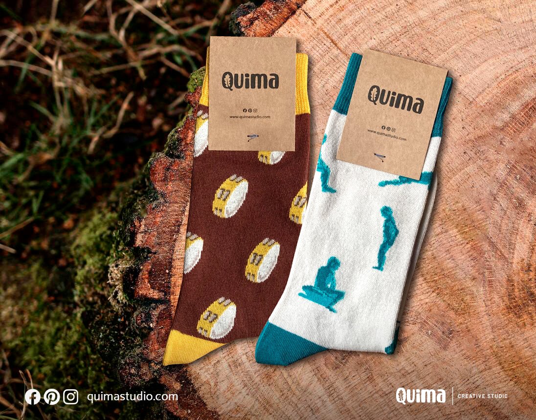 QuimaStudio's tweet photo. 🆕 ¡Nuevo producto #Quima! Calcetines de media caña, fabricados en España con algodón orgánico 🌱, bordados con nuestros diseños 🤩
🧦 Dos modelos disponibles: Raqueros y Panderetas.

#quimastudio #calcetines #cantabria #cantabriamasxdescubrir #cantabriamola #raqueros #panderetas https://t.co/d9XCswHaoQ