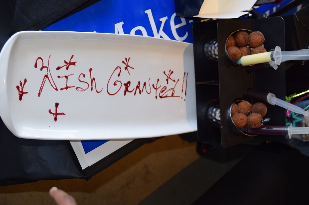 It's #NationalDonutDay &amp; we're giving a shout out to our super sweet partner <a href="/Topgolf/">Topgolf</a> to recognize their continued support of wishes. Stop into your local Topgolf &amp; order the injectable donut holes, $1/order will be donated to grant wishes for kids like Jasper in your community!