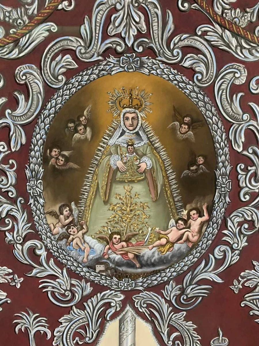 SIMPECADO ROCÍO VILLAMANRIQUE 
Hoy, el día en el que ha salido la Hermandad del Rocío de Villamanrique os presento mi última obra basada en su SIMPECADO terminada hace algunas semanas.
Pastel sobre papel.
100x70cms