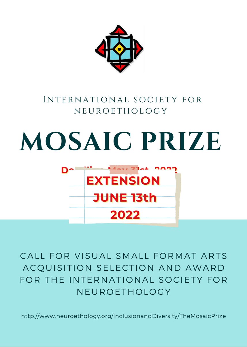 We extended the art deadline for the newly launched MOSAIC PRIZE till 13th of June. We are looking forward receiving your creative ideas.