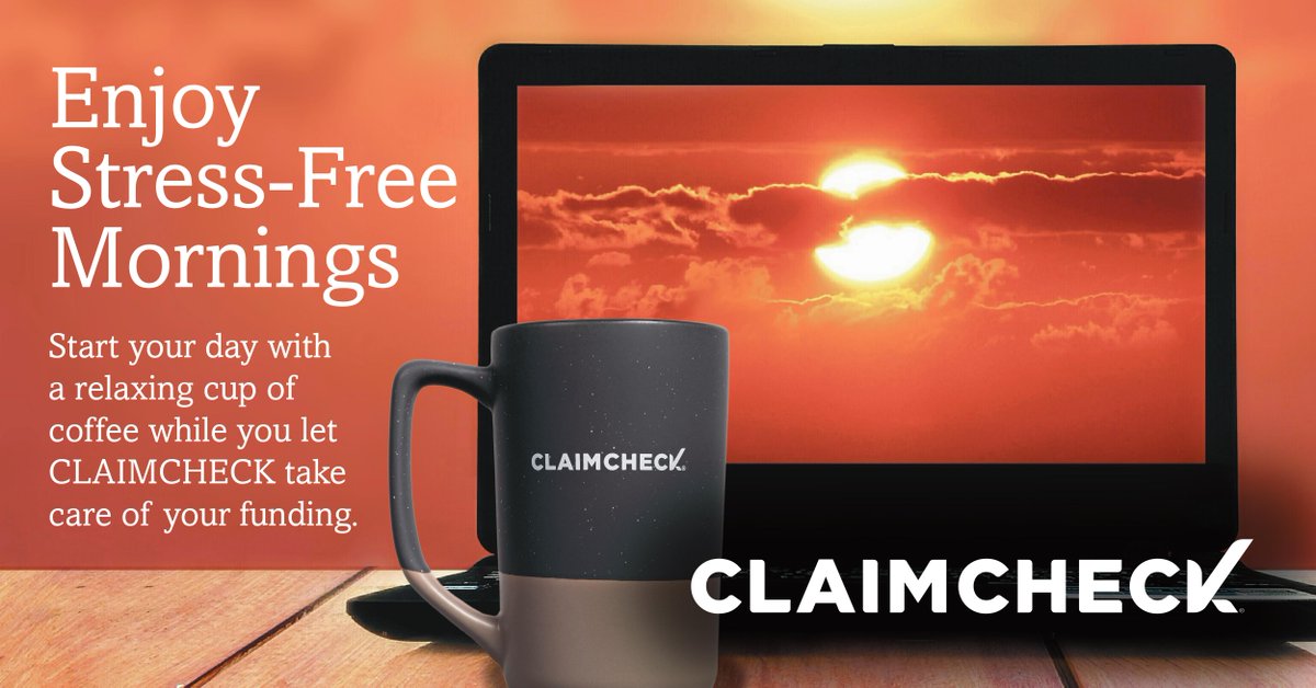 CLAIM_CHECK's tweet image. Did you know that signing up for CLAIMCHECK is faster and easier than ever? Request a demo or give us a call to see how we can help you enjoy more stress-free mornings! Relax and enjoy the simple things — like a cup of coffee to start your day.