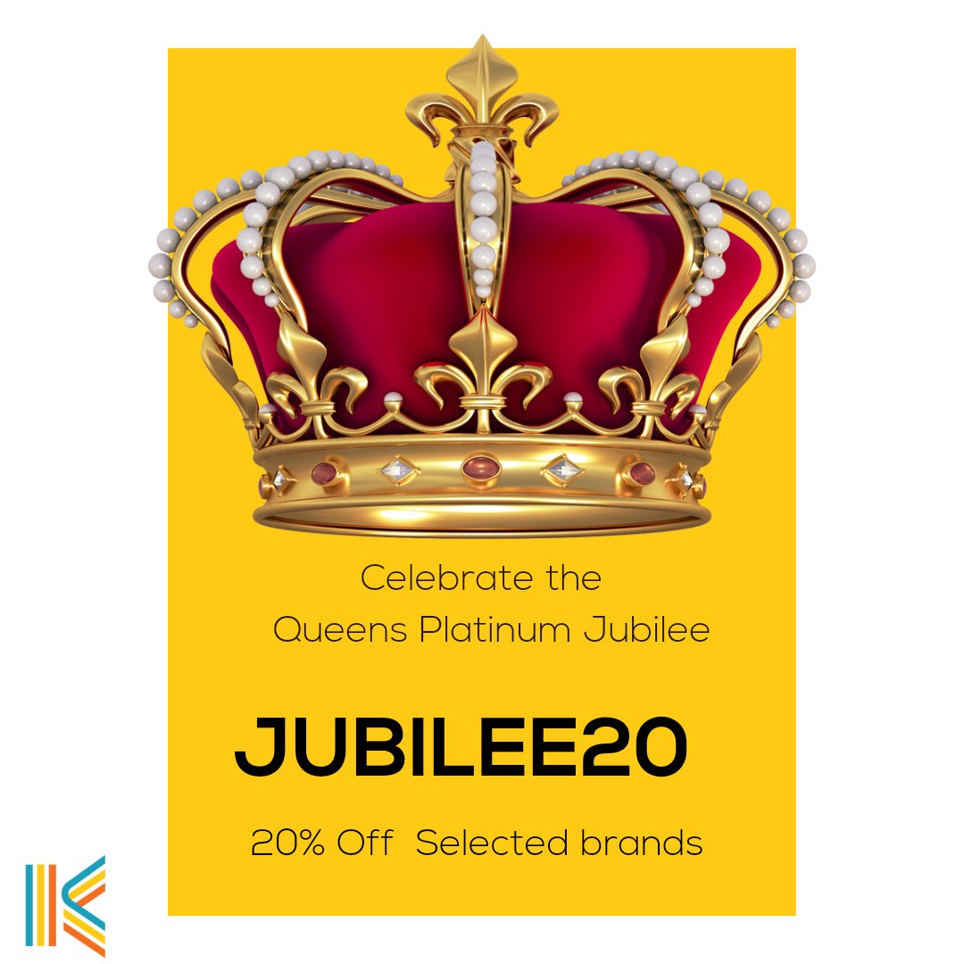 20% off purchases this weekend.
*excluding sale items, Kickers, Caramelo

Use code: Jubilee20

#Jubilee #TheQueen #TheQueensPlatinumJubilee #BankHolidayWeekend #kidslifeclothing #childrensclothes