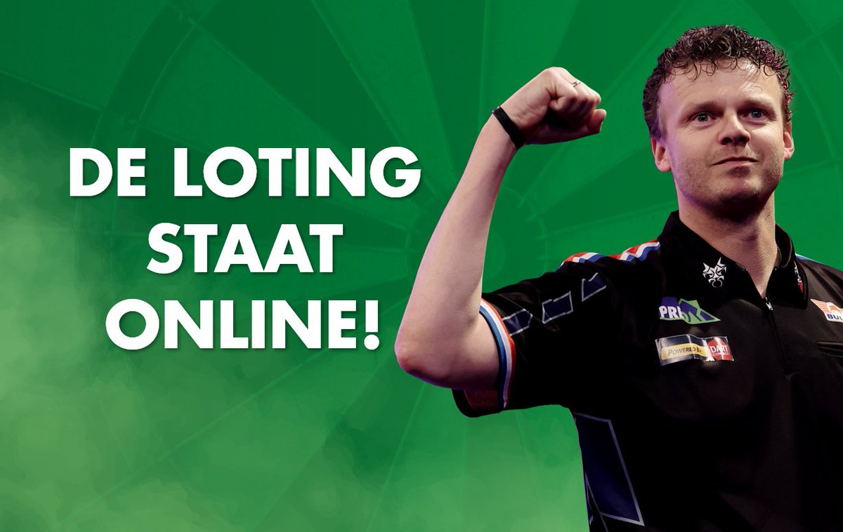 DOdarts's tweet photo. De loting voor de TOTO Dutch Open Darts 2022 in @DeBonteWever staat online!

Check: https://t.co/NvI3k2cC5X https://t.co/RNQUQaiAm0