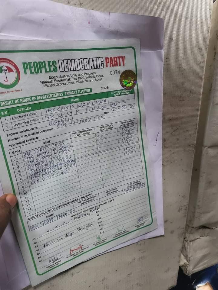 JacknSaw's tweet photo. @IAOkowa must call Hon Solomon Ahinahwi to order. He must not give @OfficialPDPNig a bad name or brand. @atiku will not even accept this spirit of unsportsmanship displayed by a personality that should known better.
#PDPDelta #UghelliDecides https://t.co/7JzwWlzrv2