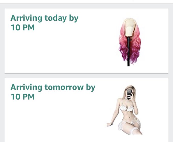This week is great. Got a $2 raise. Ordered my potential new favorite wig. And ordered the white lingerie<a href="/tag/customs"class="tags"><span>#customs</span></a><a href="/tag/selling"class="tags"><span>#selling</span></a><a href="/tag/nsfwtw"class="tags"><span>#nsfwtw</span></a><a href="/tag/puppygf"class="tags"><span>#puppygf</span></a>