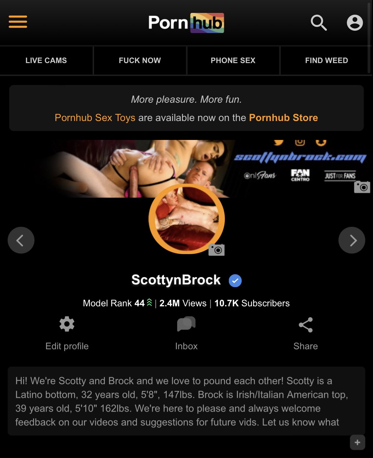 Wow number 44 on pornhub, thanks so much guys!!!!  Keep watching, more content to come!!
#gay #gayporn