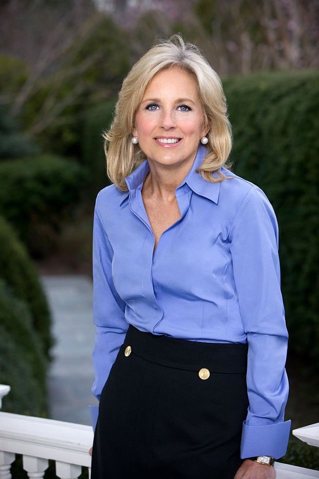 Happy Birthday Dr Jill Biden we love you here is to many more!! 