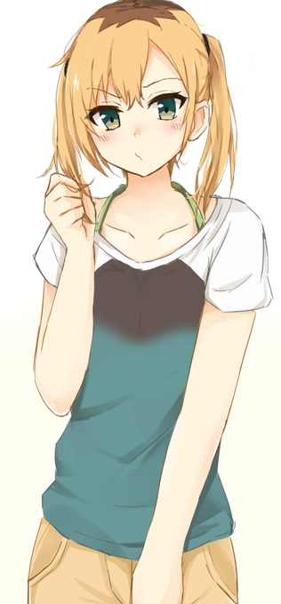 いつぞやのツインテ宮森さん 