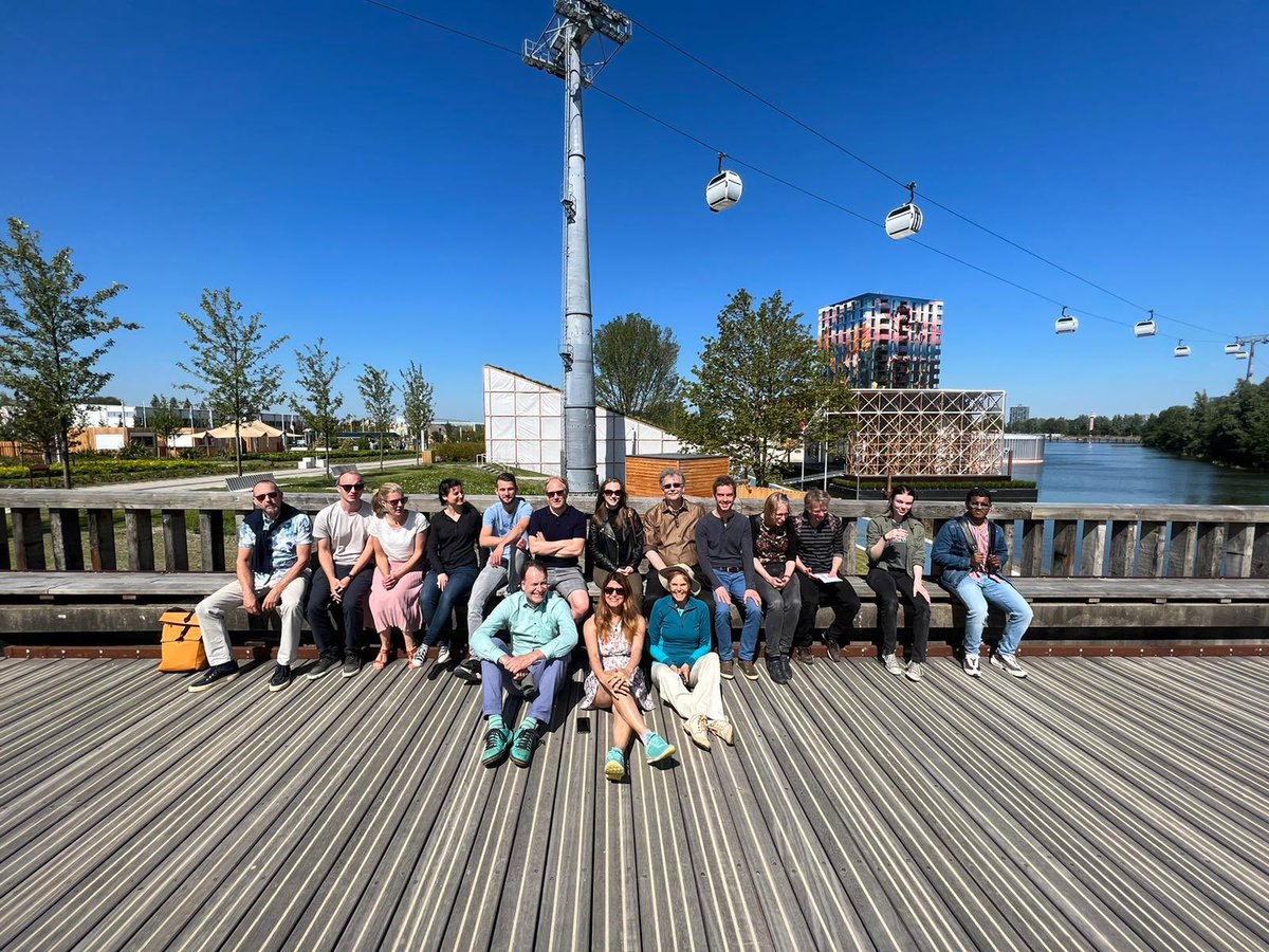 Arc2architecten's tweet image. Bureau excursie @Arc2architecten op de @FloriadeExpo 2022: bekijken van onze projecten #ReUseBrug #WoluniePaviljoen #SpeelWildernis.