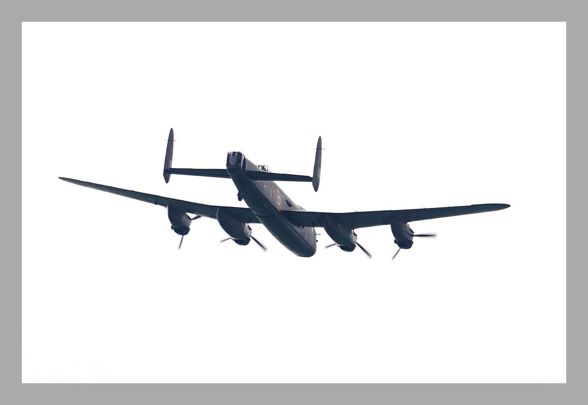 Another flyby of the Lancaster bomber this afternoon. Managed to get a few more pics.