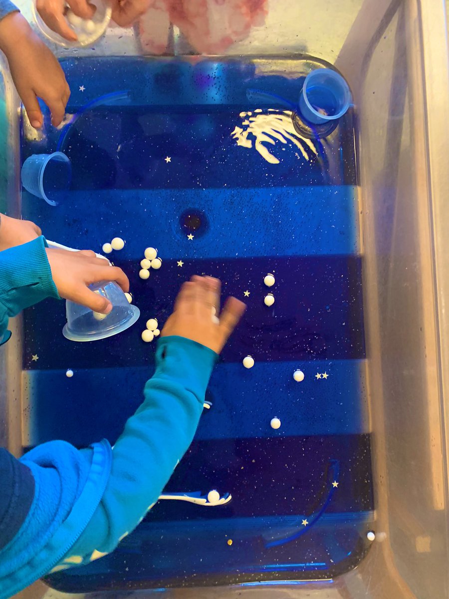 SaraBrigley's tweet photo. @NQspartans Pre-Primaries exploring more about space while expanding their social skills, sense of wonder, knowledge of science concepts and more, with this space inspired water play today! @MsShannonNQCSPP @ssrcepreprimary #NSPrePrimary https://t.co/P6ZARgITZn