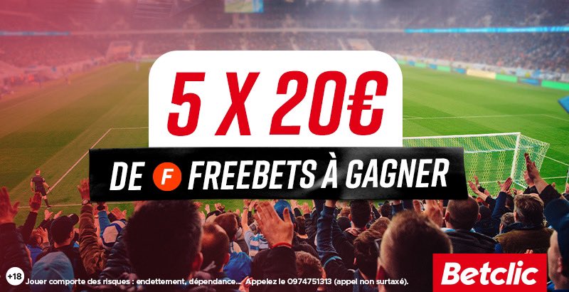 KPSPORTS_'s tweet photo. Pour le retour des bleus 🇫🇷 
 
5 x 20€ de Freebets à gagner chez BETCLIC 🔥

Pour Participer :
-RT et ❤️ce tweet
-Follow @Betclic &amp; @KingPronos17

Pour t’inscrire chez betclic : 

👉Code promo : KP
👉 https://t.co/lRLn5ihXVN
 
#TeamParieur #Concours 

Tirage dimanche soir https://t.co/DnZT87kkvc