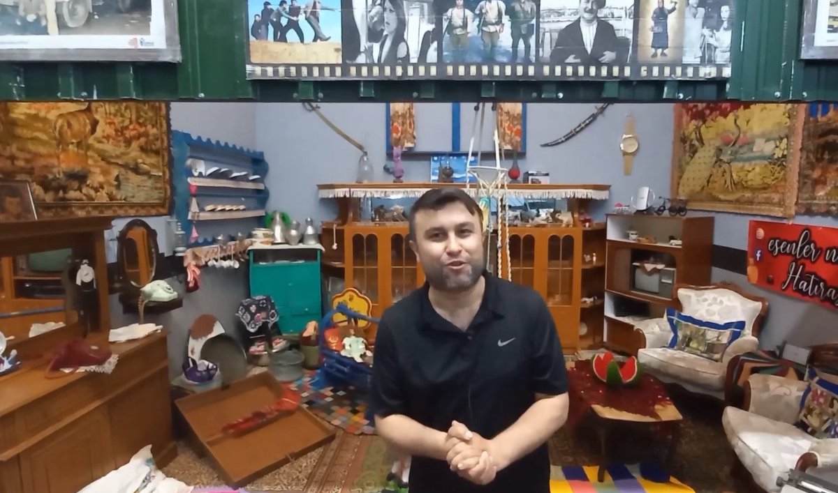 YouTuber Adem Eyüpoğlu'nun antika pazarımızı ziyaret ettiği ve birbirinden güzel görüntülere sahne olan vlogunu hep birlikte izleyelim. 😊

📹 "Nerede O Eski Günler Diyenler için 80'ler ve 90'lar"

İzlemek için 👉 youtu.be/WHHFyVA33CQ