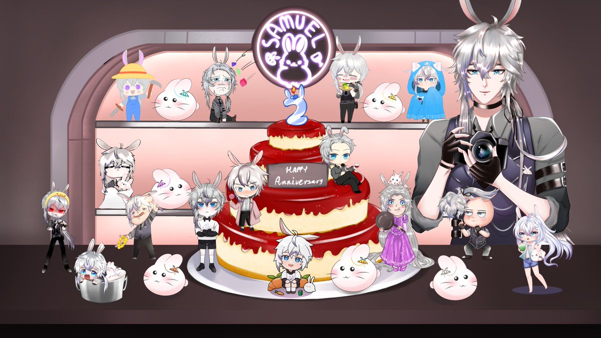 reonaeve's tweet photo. ภาพรวมคุณแซมและ จิบิคุณแซมค่ะ #SamLart 
เครดิต
@Cme_Ramoon @bum_bim311 @DumbCat27 @shiroichan_n @nrpstand @_me_myne @Clorene00 @panup_loy @itsmearia_g @DO_T_BEST @SEBASTIAN_V3 @VLTNINA1 @BJAlex20512971 
K'cheshire cat,   k'xiaobai https://t.co/1aLpAhI0jf