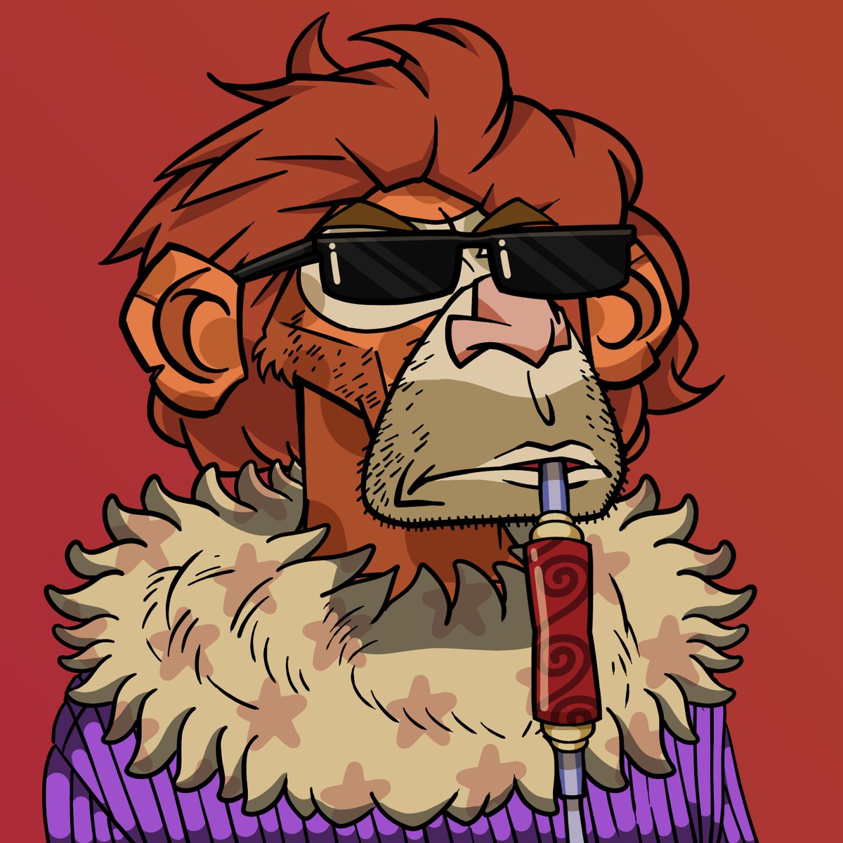 In anticipation for the launch let's give you a sneak peak of one of our special BLAs

Meet our #Hookah BLA
She looks calm but she's not your regular lady. Discover more perks of owning a BLA on our website boredlionapes.com

#NFT #NFTProject #mintsoon #NFTCommumity #nftart