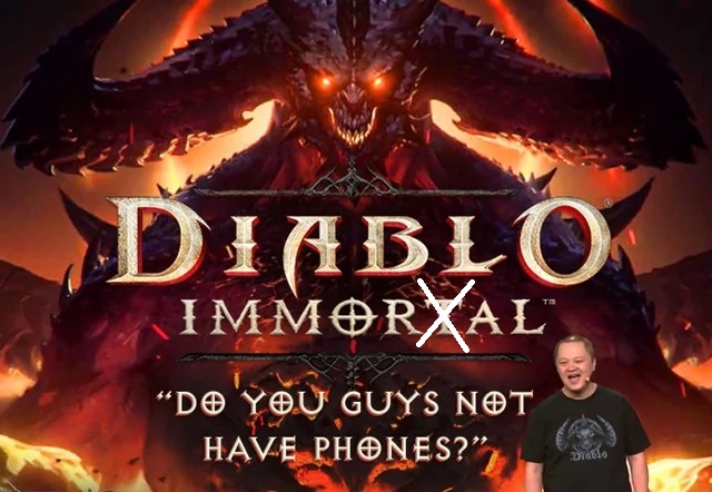 kavalerov's tweet photo. 𝐃𝐈𝐀𝐁𝐋𝐎 𝐈𝐌𝐌𝐎𝐑𝐀𝐋

"Do you guys not have credit cards?"

#Videogames #DiabloImmortal #Blizzard #PredatoryPractices #Microtransactions #FreetoPay #Pay2Win https://t.co/URdclesP0h