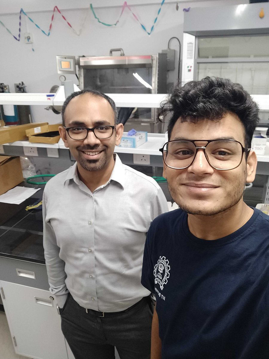 Srini Ramakrishnan (@srini_1989) on Twitter photo Farewell to Shubham and Kinshuk, our talented undergrads. Shubham is off to <a href="/RutgersChem/">Rutgers University, Chemistry & Chemical Biology</a> for a PhD, and Kinshuk is off to do some nation building... Farewell to Shubham and Kinshuk, our talented undergrads. Shubham is off to <a href="/RutgersChem/">Rutgers University, Chemistry & Chemical Biology</a> for a PhD, and Kinshuk is off to do some nation building...