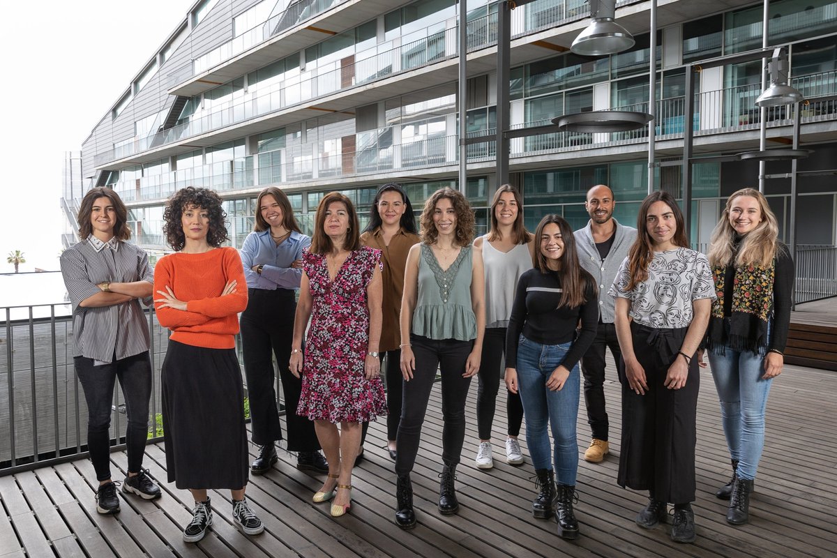 xaviipuig's tweet photo. The Best Team! 🤩💪🏼
#SecondFamily #LabTeam #WomenInScience #GReNeC #Neurobio #PRBB #RecercaCatalana #UPF https://t.co/VzKvrYdybK