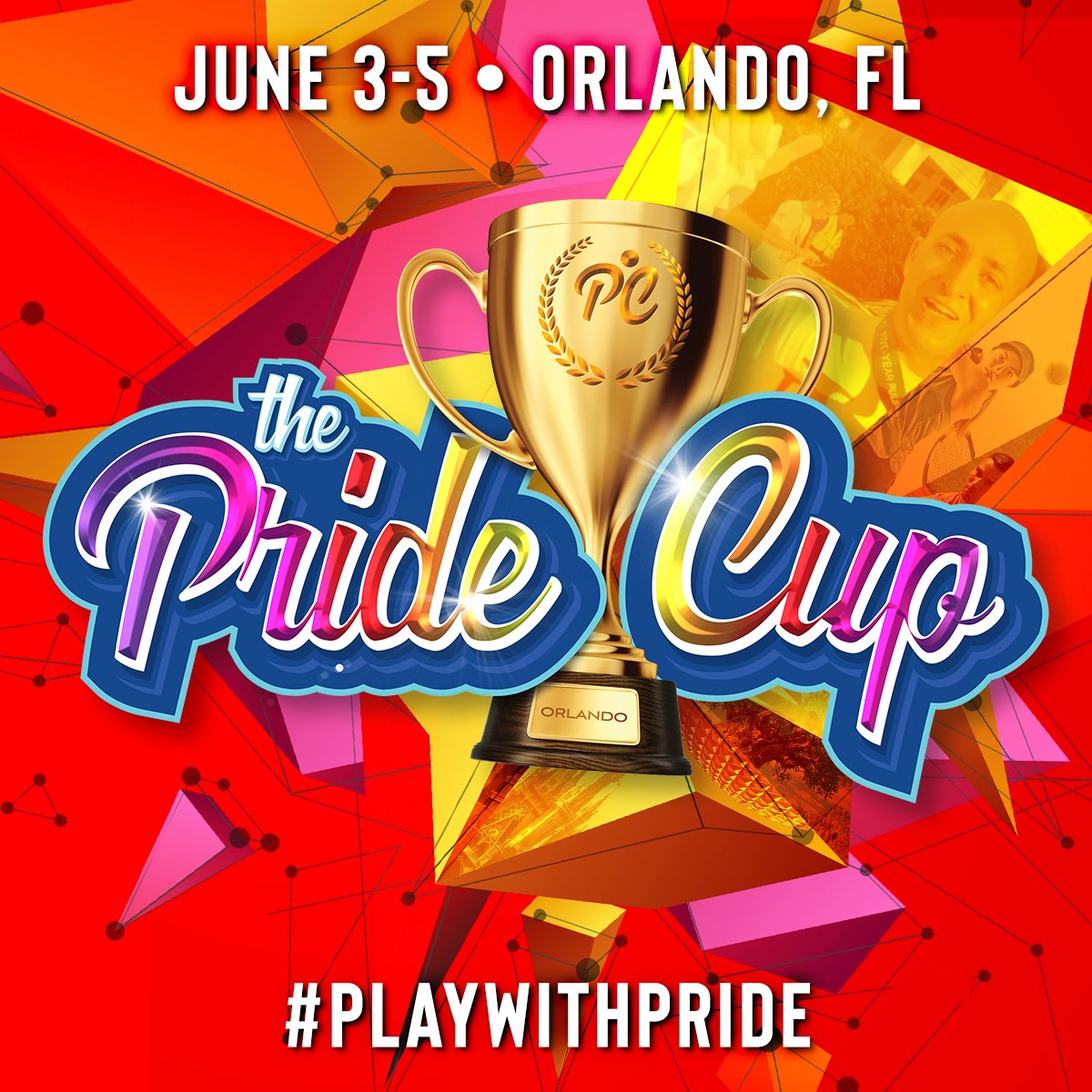 Today's the day! Whether you're competing, volunteering or simply observing all the excitement — THANK YOU for helping to make this inaugural event possible! 

We encourage everyone to share their Pride Cup experiences on social media along with the hashtag #PlayWithPride.