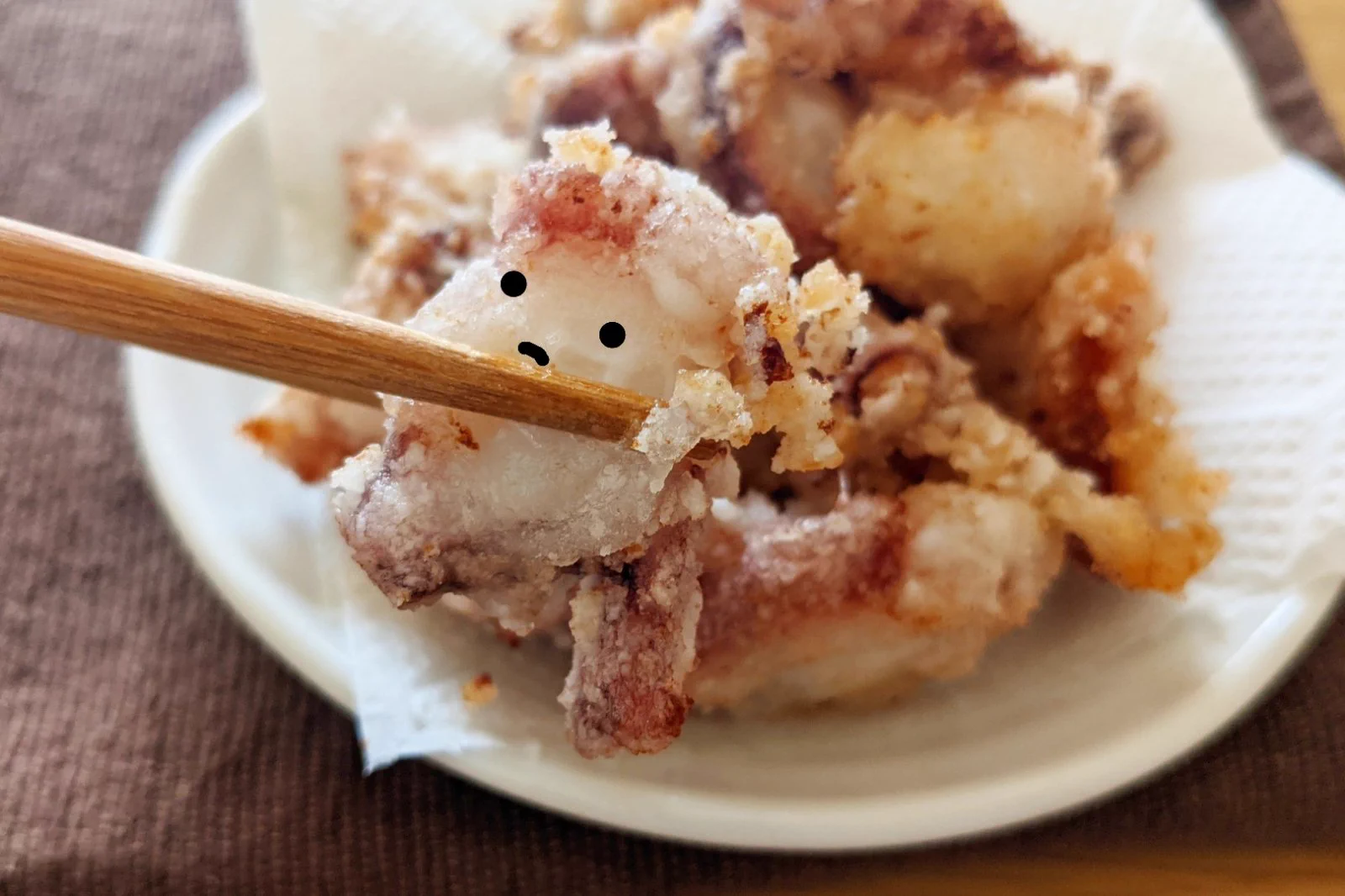 ∥д･)ｿｫｰｯ…ﾔﾝﾉｶｺﾗｰ🍅
#顔があってもいいじゃないかシリーズ  