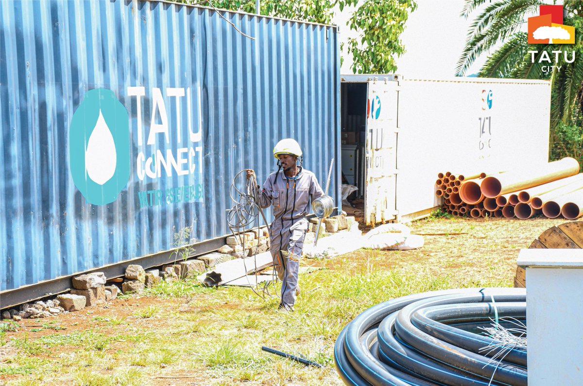 Tatu_City's tweet photo. #TatuConnect is Africa's first privately-owned utilities operator, providing residents and businesses in Tatu City with an integrated utilities' approach and cost-effective operating model. https://t.co/TXFVt7eirn