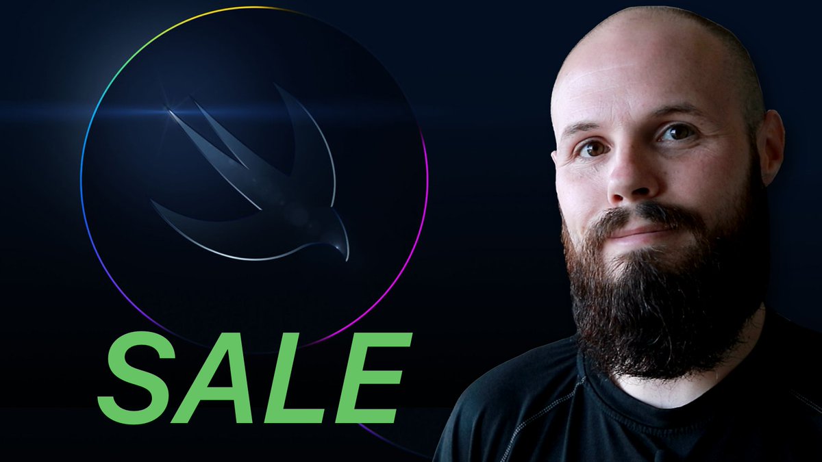 seanallen_dev's tweet image. 🔵🎉 #WWDC22 Sale! 30% off all of my #iOSDev courses at seanallen.teachable.com. Offer expires June 14th. If you&apos;ve enjoyed my courses, RT&apos;s appreciated 😀.
