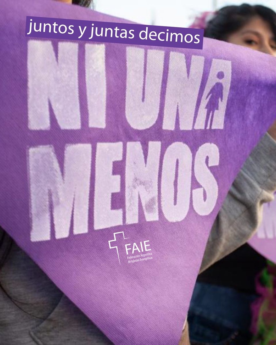 Juntos y juntas decimos "ni una menos"
bit.ly/3tadOMD