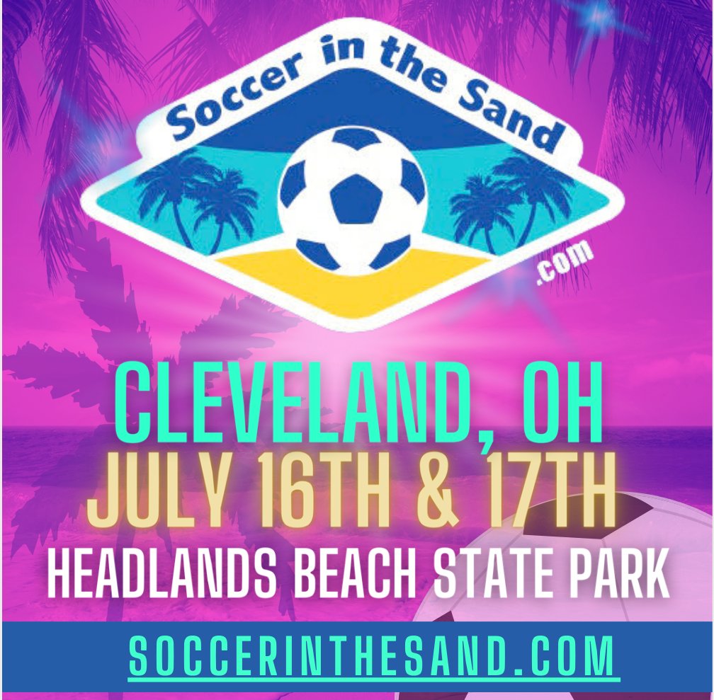 VulcanFutsal's tweet photo. https://t.co/YNOHEcHRov
Sun, Soccer, Family, Fun
All ages, male, female and coed divisions.
A fantastic weekend at the longest beach on Lake Erie!
Register now!
https://t.co/VLTGVKWr9I https://t.co/4ivxZvYmwq