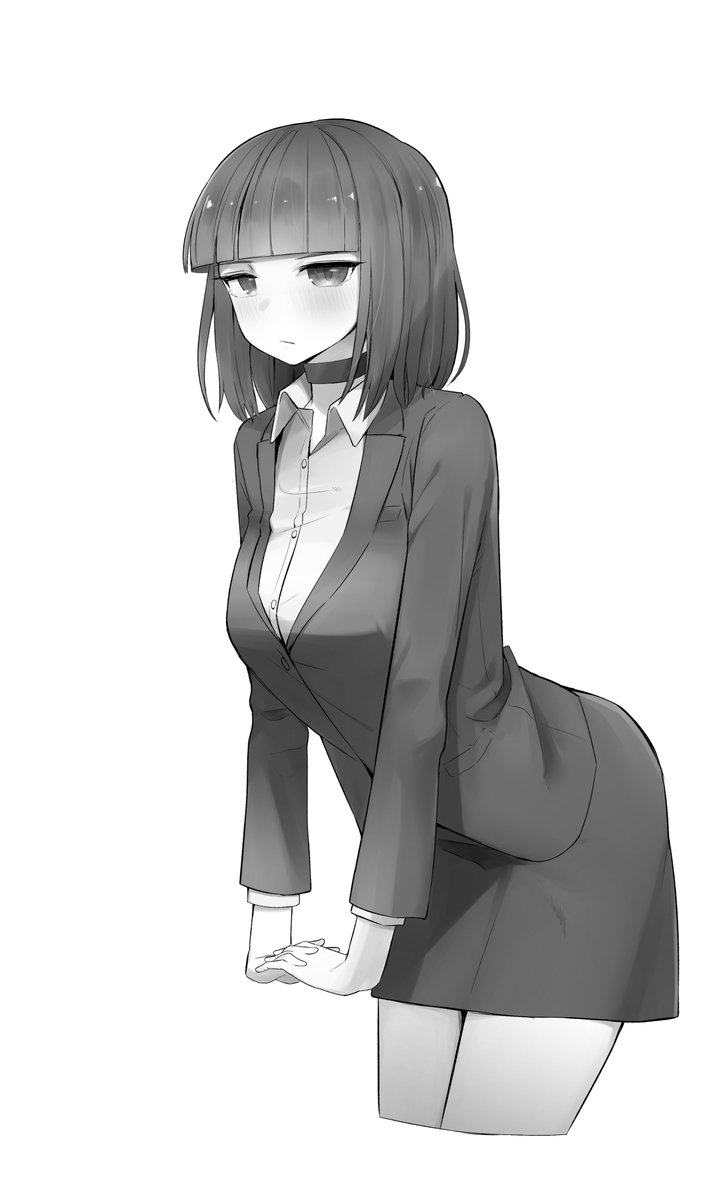 いつもチョーカーつけてる新卒の子 