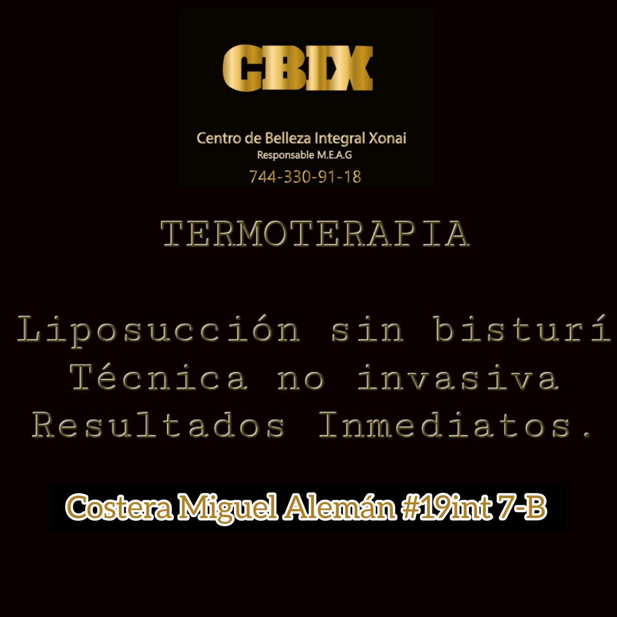 meaquinogaitan's tweet photo. ¡Ven a probar nuestra Técnica Única en #CBIX que no encontrarás en ningún otro lugar!
Una termoterapia que te ayudará a reducir medidas de una forma natural, no invasiva que cuida y protege la Integridad de tu cuerpo y tu Salud... ¡Con resultados Inmediatos! https://t.co/1XOgndl6Ck