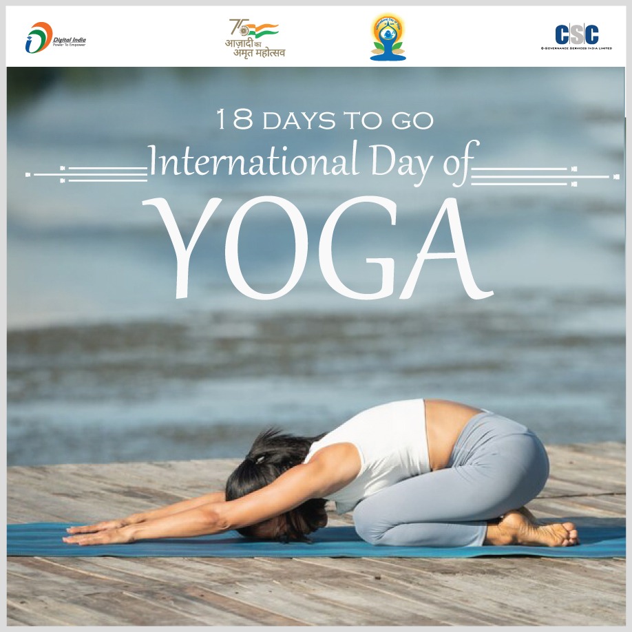 Just #18DaysToGo to #IDY2022! 

#AmritMahotsav #YogaForHumanity