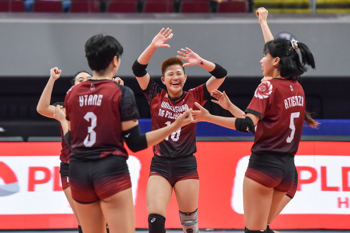 UPAWebPortal's tweet photo. FOR GLORY. FOR CHANCE.
@upmvt and #UPWVB take on National University in crucial matches tomorrow.

Final Four
0900 NU vs #UPMBV 
SM Sands By The Bay

1000 NU vs #UPWVB
SM Mall of Asia Arena

Final Four
1400 NU vs #UPMBV 
(if necessary)
SM Sands By The Bay

#UPFIGHT
#TitindigMuli https://t.co/QCw3tWw6qE