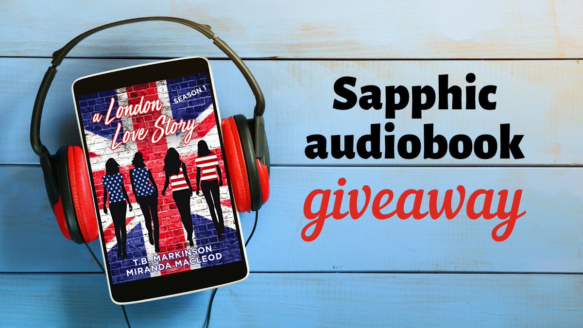One of 65 audiobooks you can win in the #sapphic audiobook giveaway is "A London Love Story" by TB Markinson &amp; Miranda MacLeod @MMacLeodAuthor
<a href="/IHeartLesfic/">I Heart SapphFic</a>

Four young American women form an unlikely bond.

Enter the giveaway here: 
bit.ly/3aFx6TV