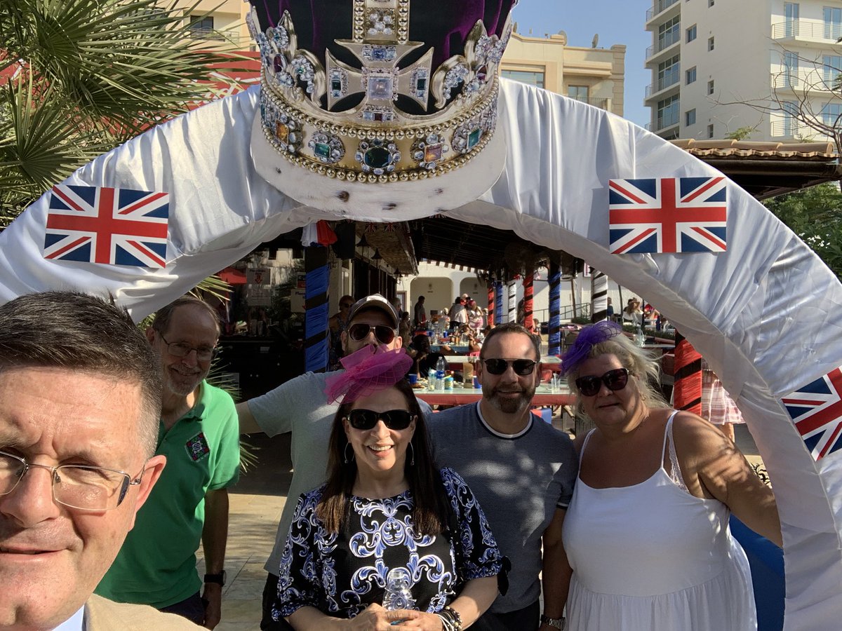 Great fun being had at the Brit Club in Manama today. A coconut shy, raft race, cake competition and much much more! #PlatinumJubilee <a href="/UKinBahrain/">UKinBahrain</a>