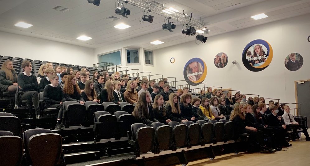 DHS_PET's tweet photo. @DunfermlineHS S1 & S2 Term 4 BGE Awards for green standards of behaviour & effort & being punctual to school - presented by our brilliant celebrating achievement group!
S3 - look out for yours next week!
#DHS
#ambitionrespectcommitment #dontwishforitworkforit https://t.co/KCHkITTrs1
