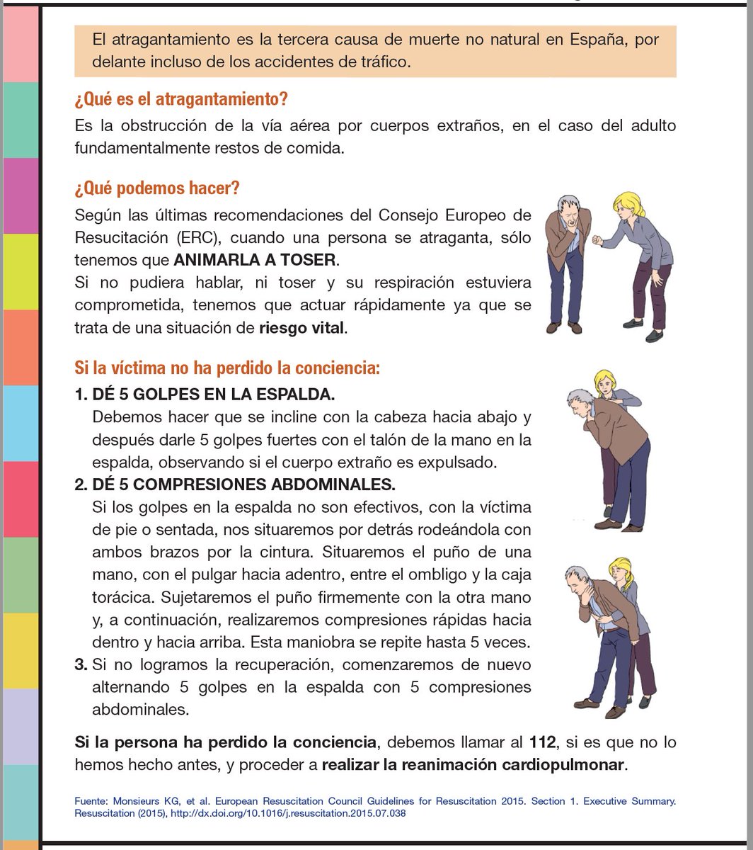 112rmurcia's tweet image. 📢15:18h. Servicios de emergencia trasladan al 🏥hospital "Reina Sofía" a comensal que ha sufrido un atragantamiento por ingesta de alimentos en un restaurante de #SantiagoyZaraiche, en #Murcia
✔️Varón 42 años
Interviene
✅Sanitarios 🚑#061Murcia
#Consejos112
#ManiobraHeimlich