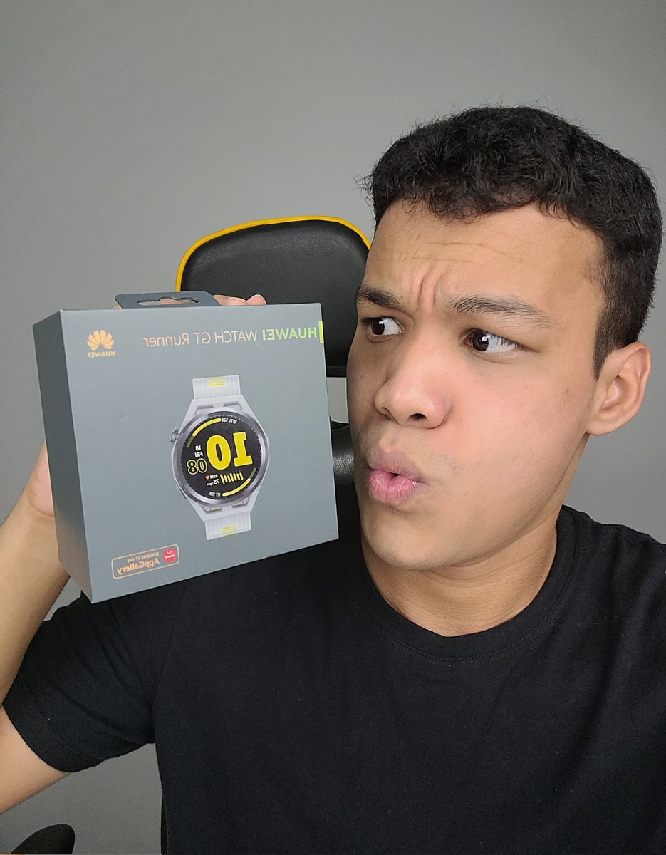 guialvestd's tweet photo. Ele chegou! HUAWEI WATCH GT Runner, o meu mais novo companheiro #Huawei
#TecDuos @Huawei_Brasil https://t.co/JUgHYhN1Le
