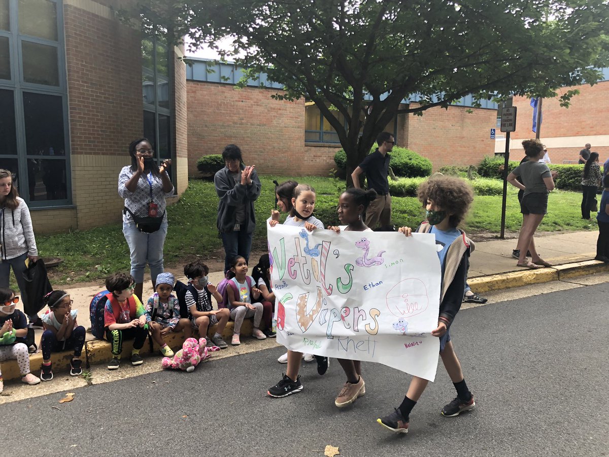 Our field day parade is back!