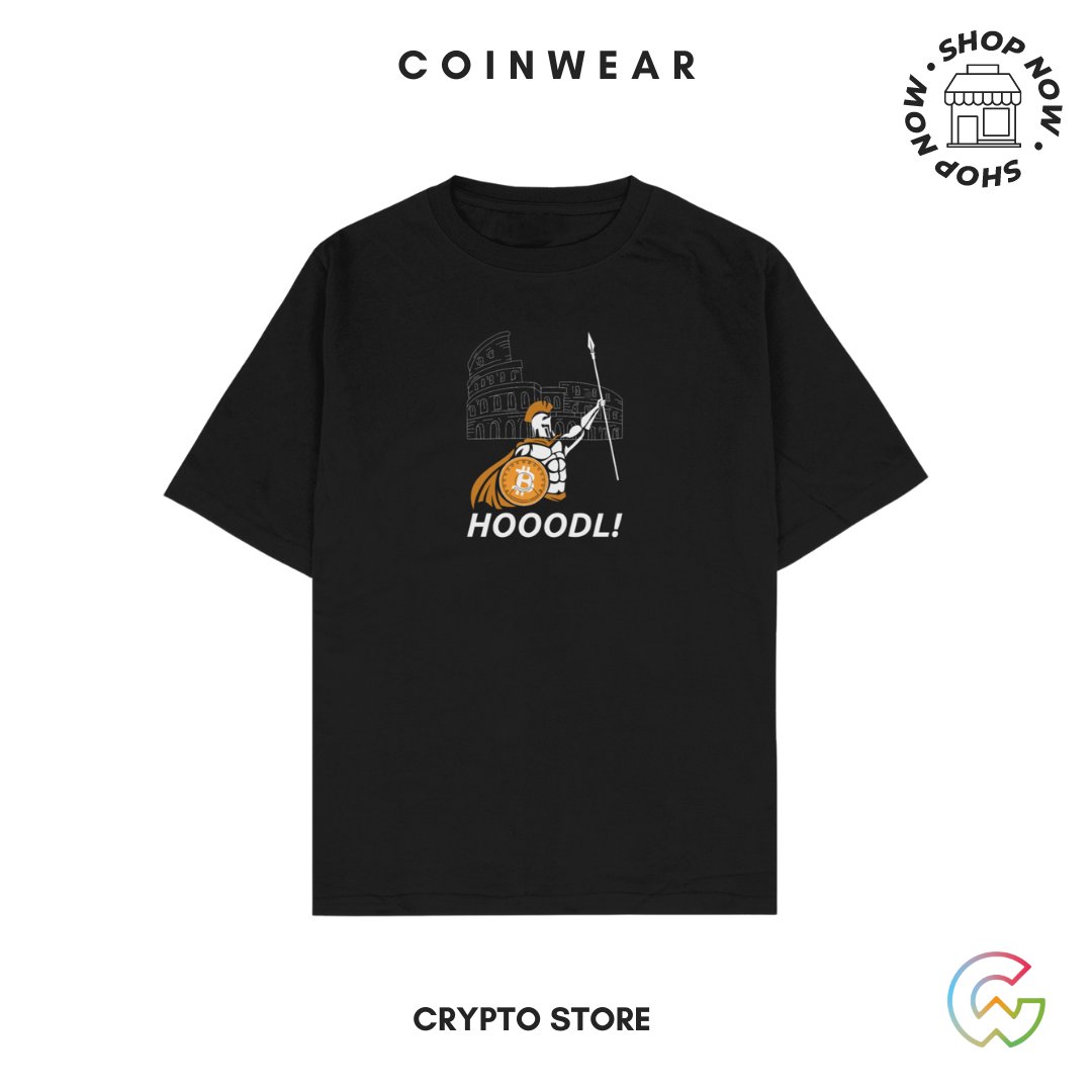 Coınwear Spartan Bitcoin T-shirt My.triber.shop/coinwear