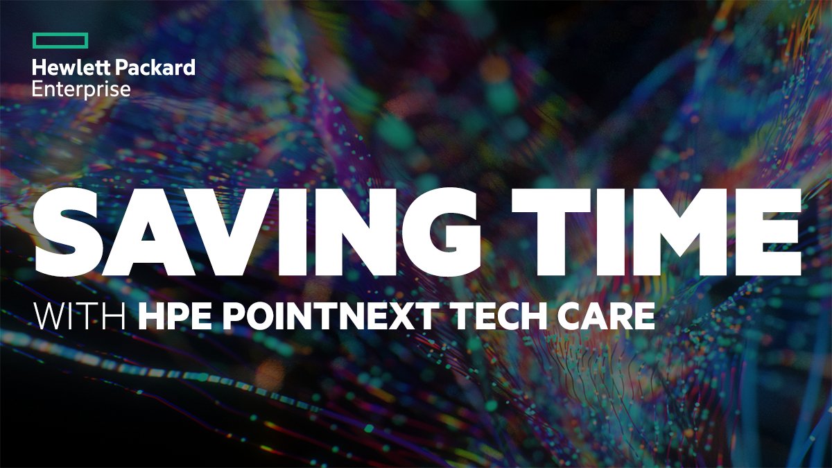 HPE_Services's tweet photo. With HPE Pointnext Tech Care you spend more time on innovation and focus less on routine maintenance of IT infrastructure. Learn more: https://t.co/yZ2GPBTKhw #HPEPointnextServices #RedefineSupport https://t.co/hIdAuGf4ze