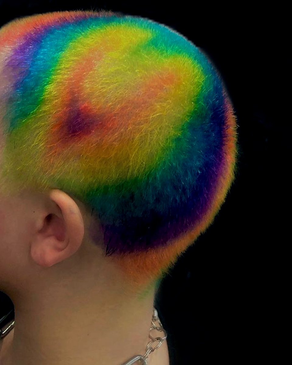 pmtslombard's tweet photo. Every day is a special occasion because YOU alone are worth celebrating. Join us in celebrating colorful creators and artists from all walks of life this #PrideMonth. 🌈 🎉 
📸: Paul Mitchell The School Provo 2021 Cosmetology Alum @breebcolorhands https://t.co/qojZXMLcQC