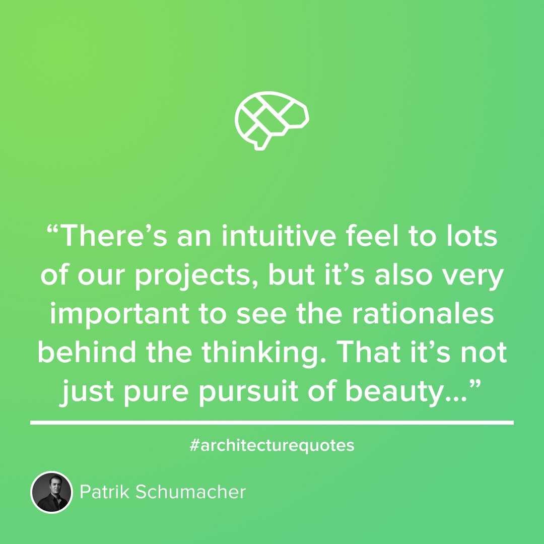 ThinkParametric's tweet photo. “There’s an intuitive feel to lots of our projects, but it’s also very important to see the rationales behind the thinking. That it’s not just pure pursuit of beauty…” ~ Patrik Schumacher #patrikschumacher #parametricarchitect https://t.co/qQoUVk4JtW
