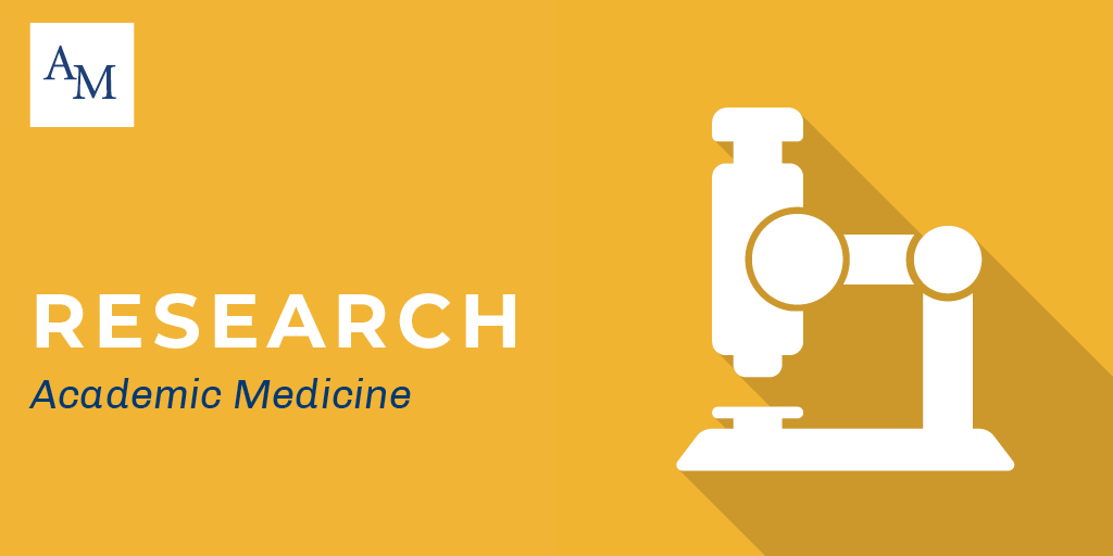 AcadMedJournal's tweet photo. Intramural Grant Program to Promote #Research Activity Among Early Career Faculty Members: https://t.co/vFvCwHCpaV. #MedEd https://t.co/ZYgH60zpif
