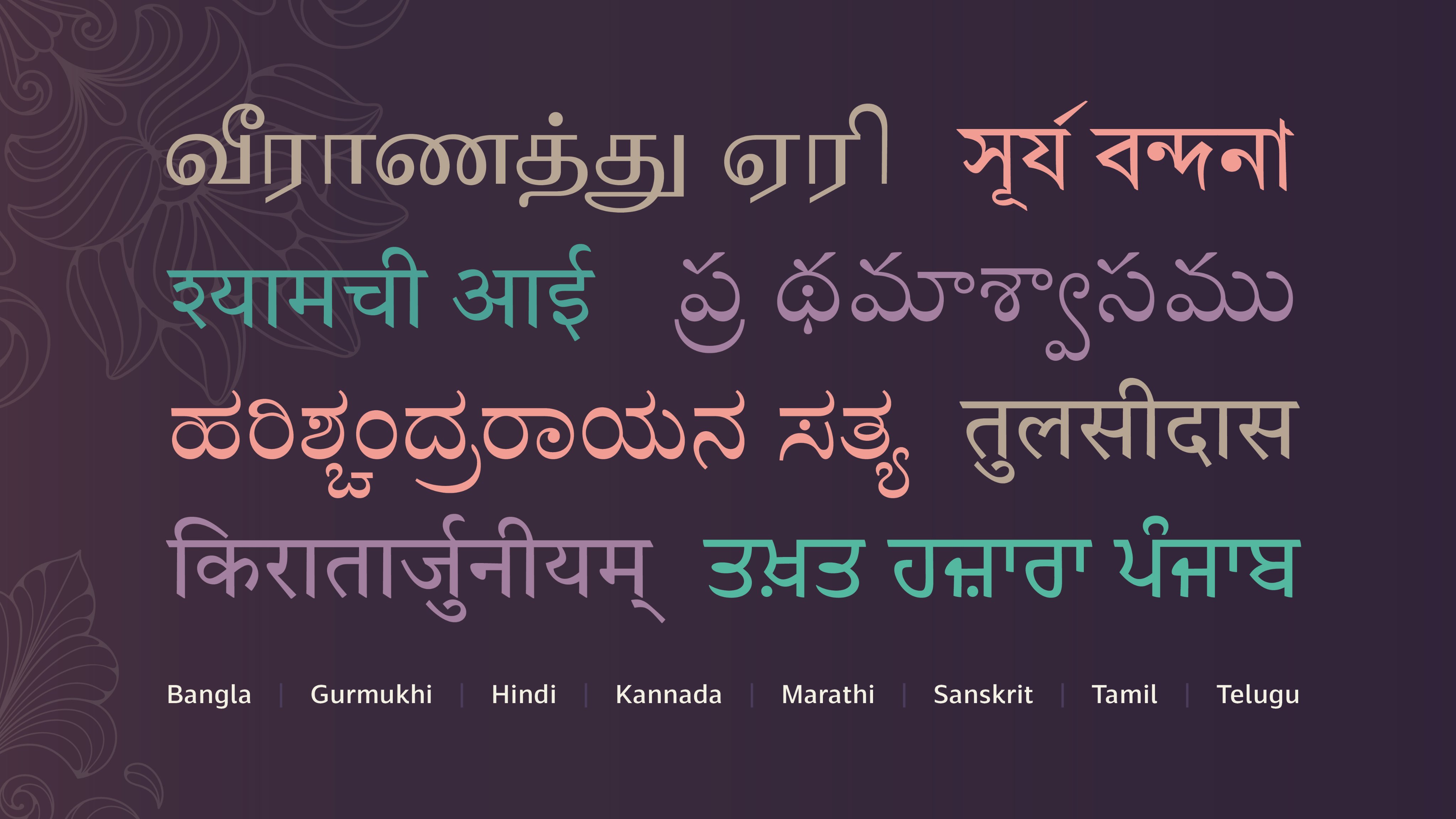 Google Fonts on Twitter: "ਨਵੇਂ ਲਿਪਾਂਕ! Tiro Gurmukhi reintroduces the