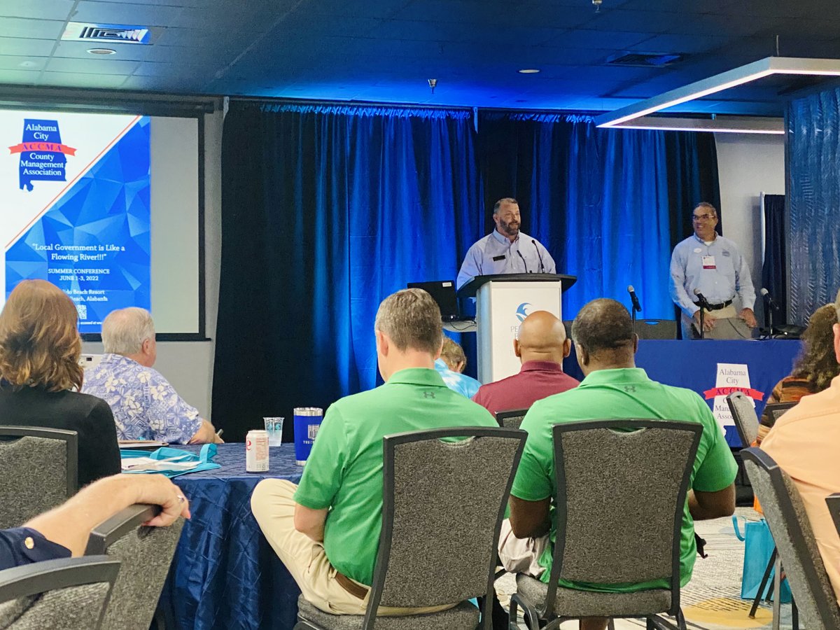 BaldwinEMA's tweet photo. We’ve enjoyed hearing from many individuals the past three days at this year’s ACCMA (Alabama City County Management Association) Summer Conference at Perdido Beach Resort in Orange Beach.
#BaldwinEMA #EmergencyManagement #StayAlertBaldwin #ACCMA https://t.co/s43h4siTzL