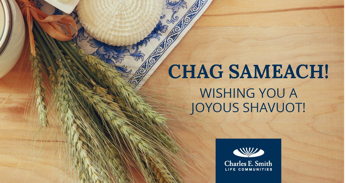 ceslchhgw's tweet photo. From all of us at #CESLC, we wish you a joyful and inspirational Shavuot celebration this weekend. 💙 https://t.co/48gBZinMAB