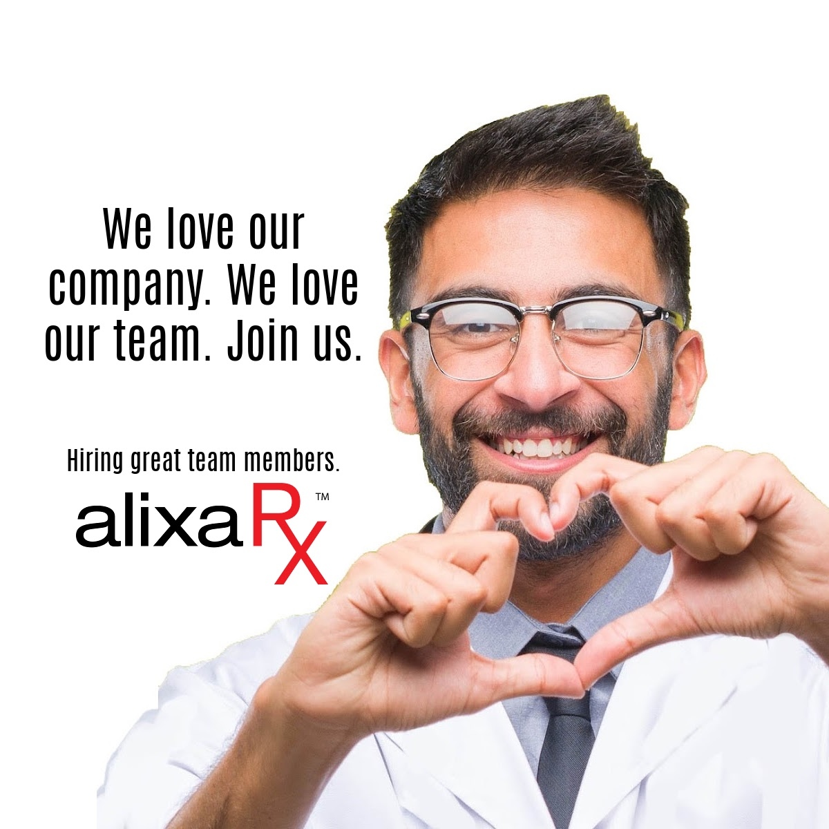 We love our company. We love our team. Offering sign-on bonus, benefits, and great pay. Apply today: alixarx.com/careers/ 

#AlixaRx #pharmacy #dispensingtechnician #billingspecialist #servicetechnician #orderentrytechnician #pharmacist  #pharmacytechnicalsupport
