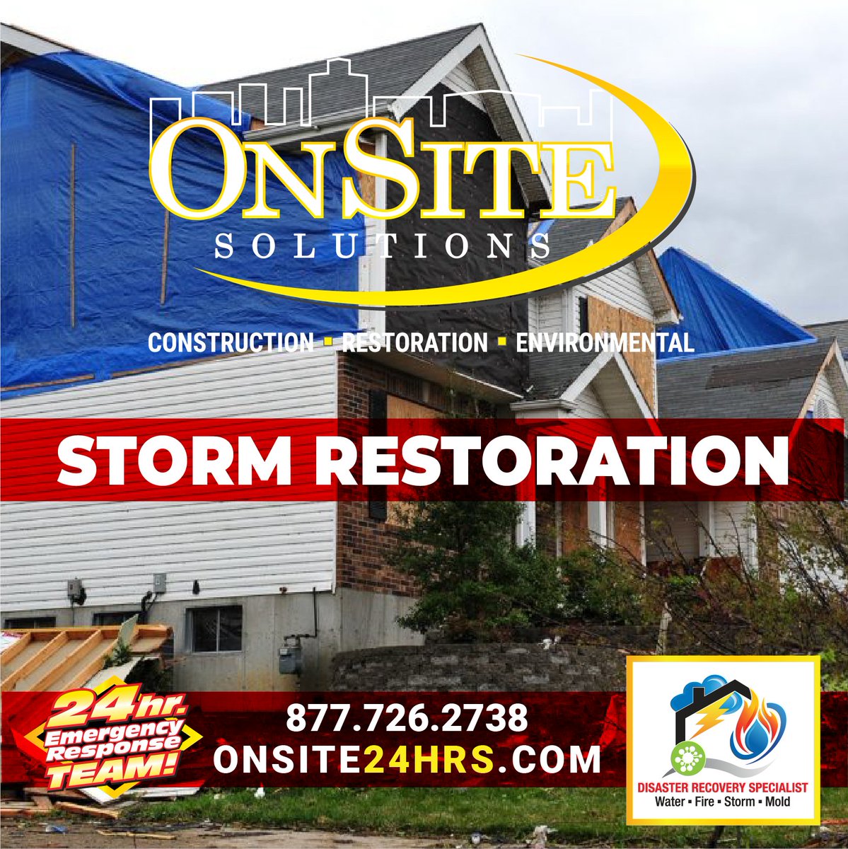 VersaProRestore's tweet image. OnSite Solutions is your trusted local resource for property damage during storm season. Keep our number handy!
☎ 734-523-8400 
🌎 onsite24hrs.com
#StraightLineWind #Tornado #StormDamage #LighteningDamage #EmergencyRepairs #DisasterRecovery #StormCleanUp #OnSiteSolutions